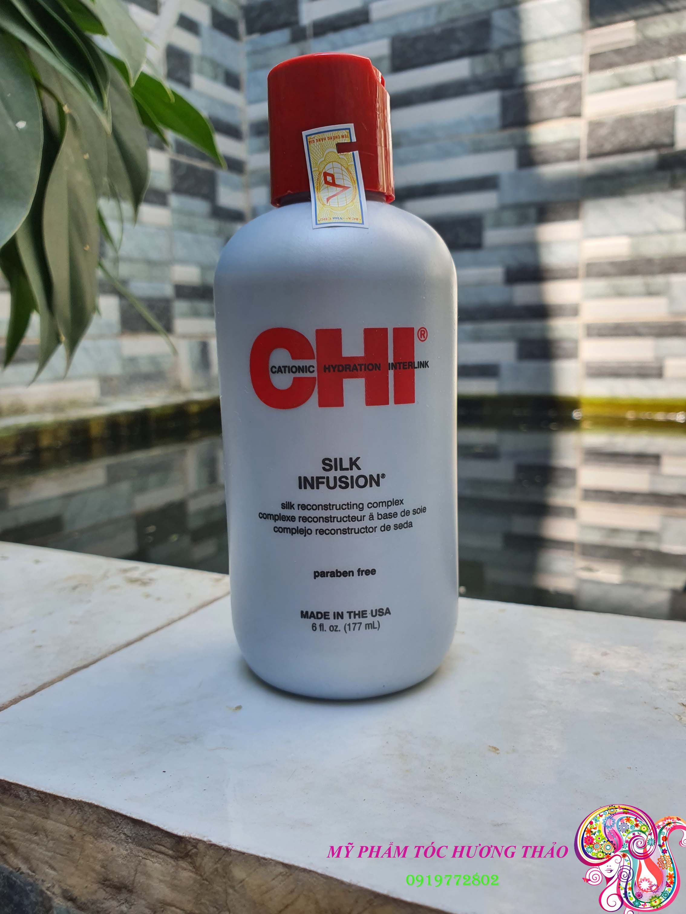 {USA} Tinh Dầu Dưỡng Tóc Bóng Mượt CHI SILK INFUSION RECONSTRUCTING COMPLEX (59ML/ 177ML/ 355ML)