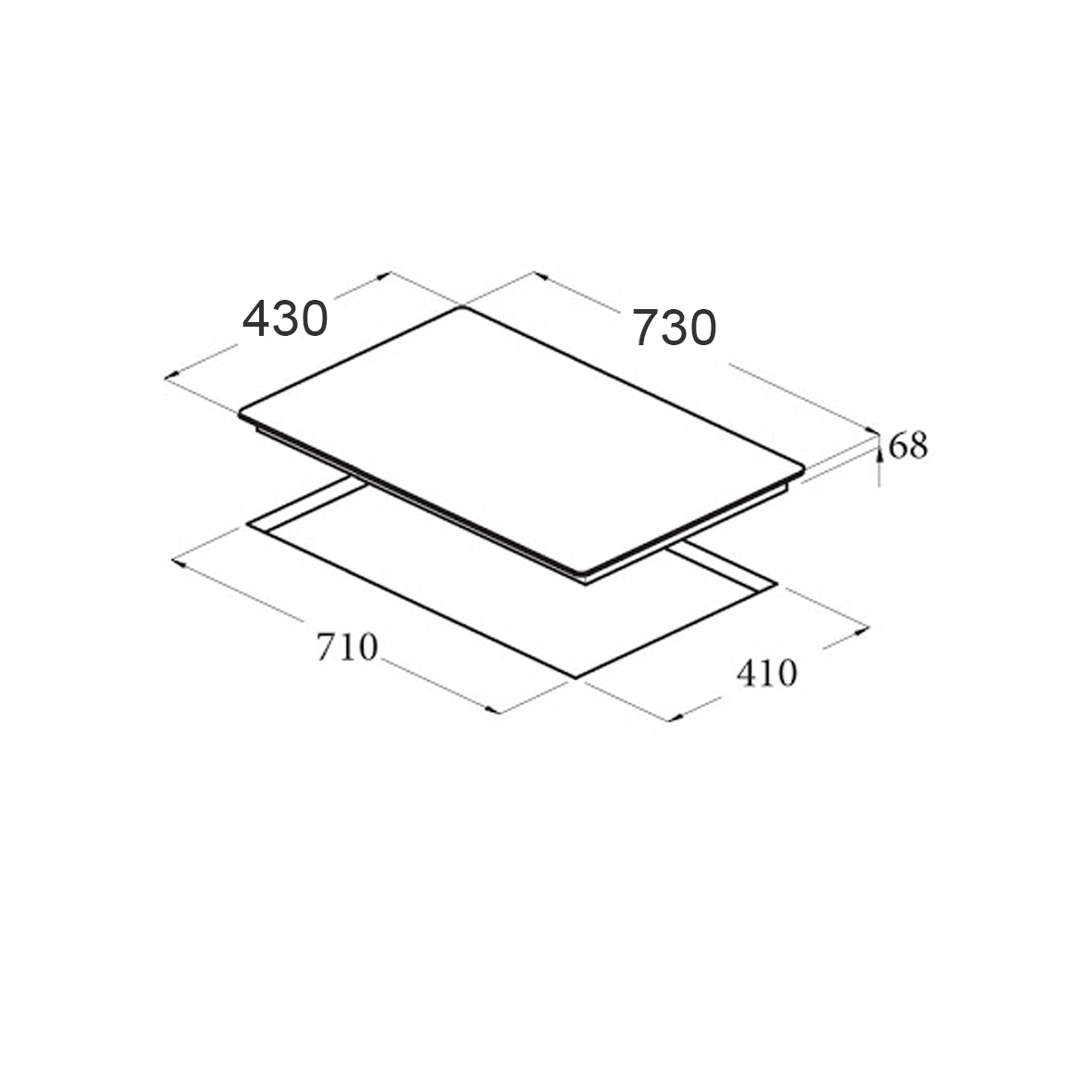 Bếp từ Cata IB 073 DC