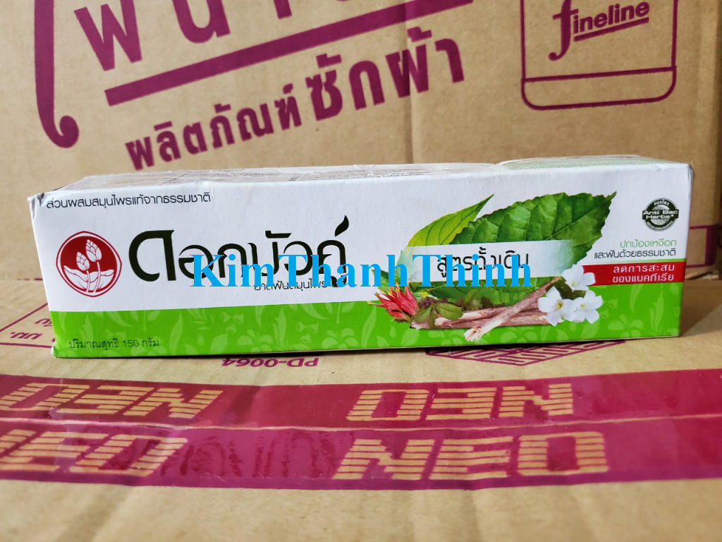 (KTT) Kem đánh răng đen Original Thái Lan 35gr /150gr (Loại 35gr dành cho bé trên 2 tuổi- Hàng Thái Lan)