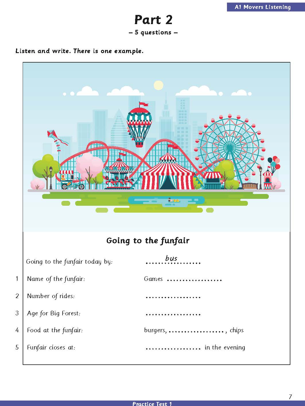 Sách - dtpbooks - A1 Movers - Practice Tests 1-5