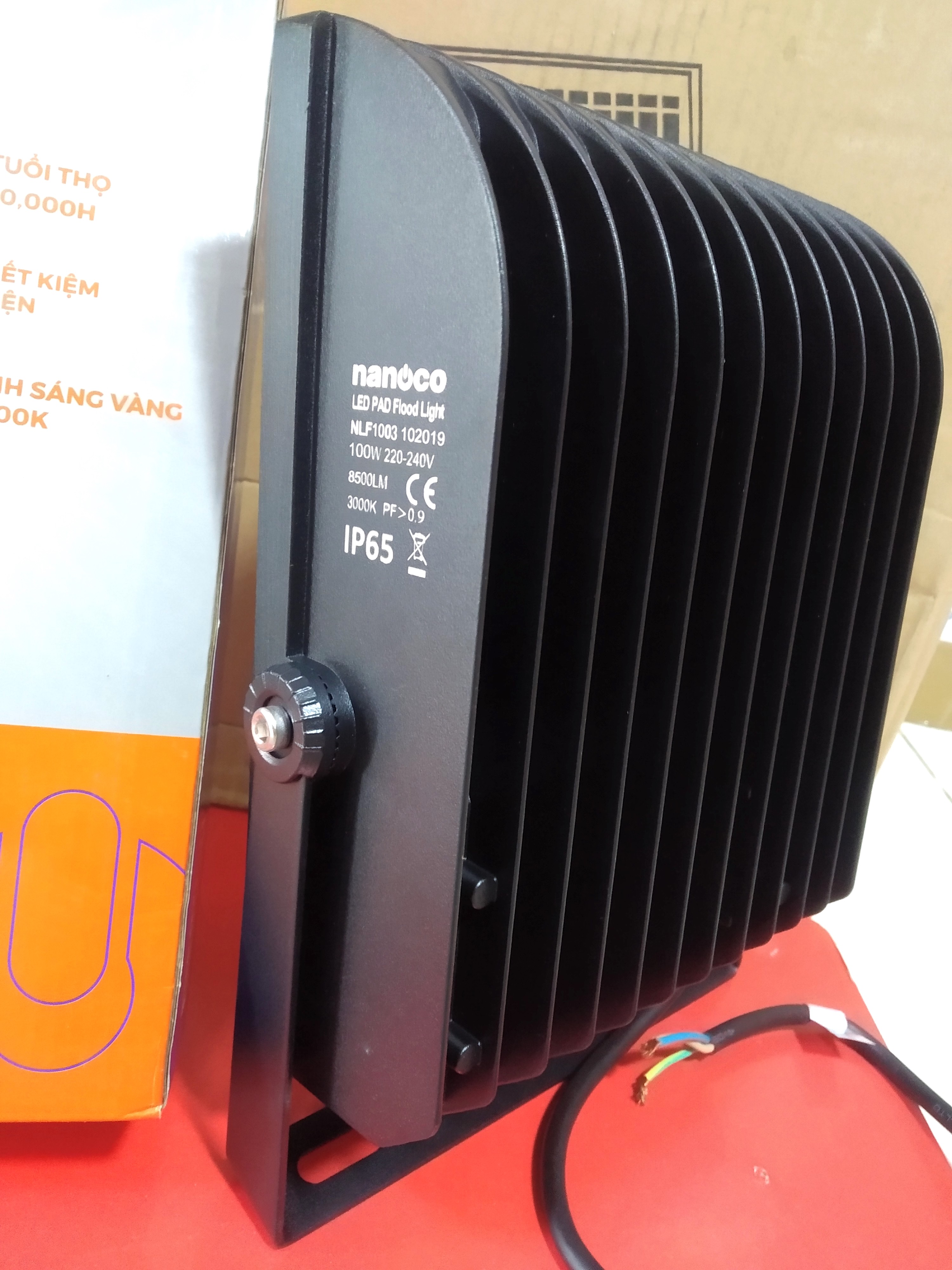[CHÍNH HÃNG] Đèn pha led Nanoco 100W chống nước NLF1003