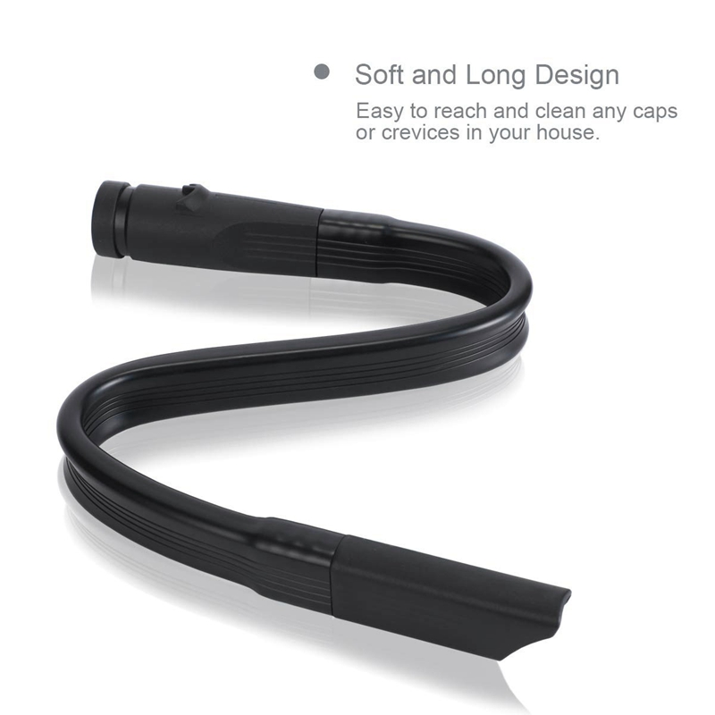 Crevice Tool for Dyson V6 Vacuum,Flexible Crevice Extension Tool Attachment for Dyson DC35 DC45 DC58 DC59 DC62 V6 Vacuum Cleaners,Dyson Vacuum Accessories (Black)