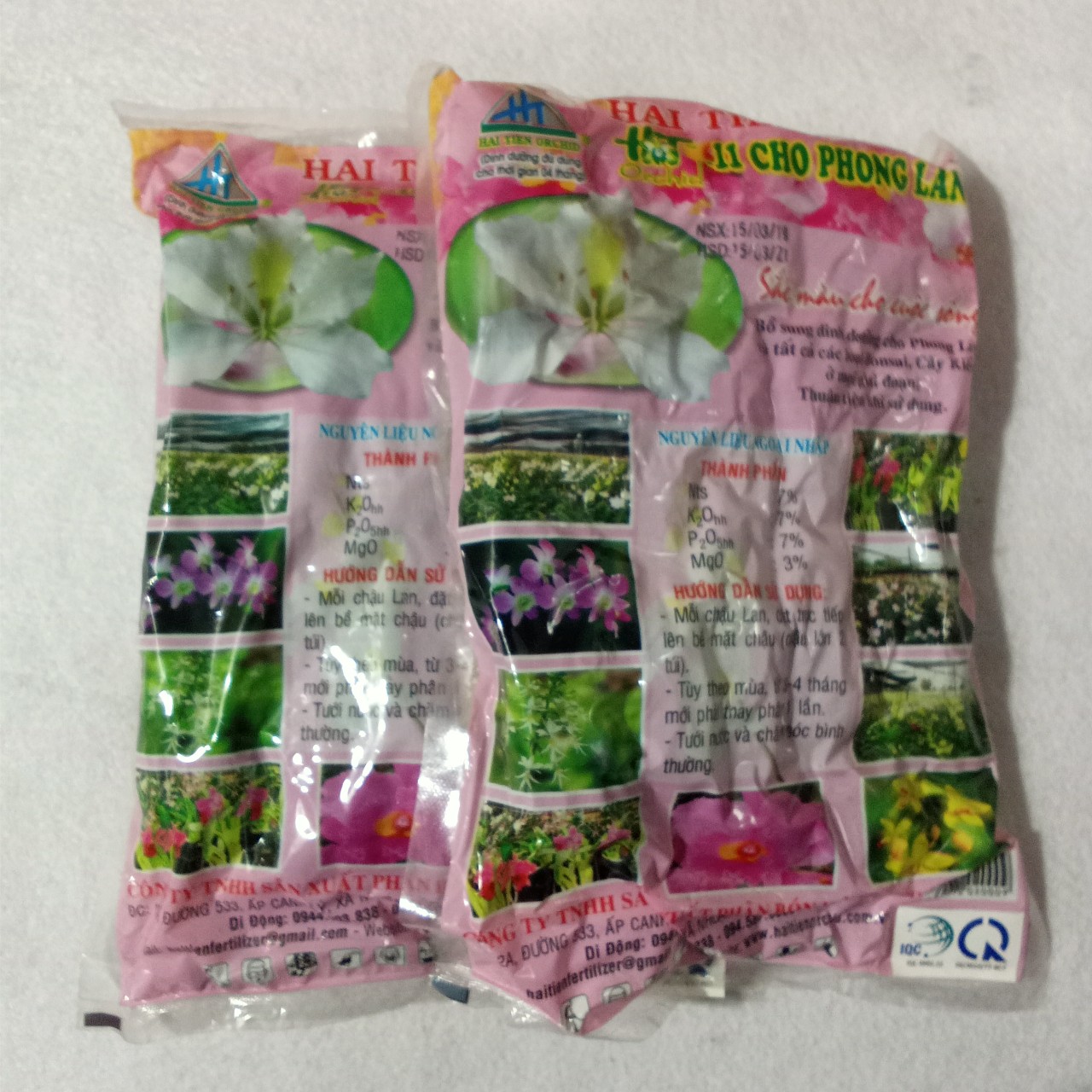 Phân bón tan chậm túi lưới cho Phong Lan Bon sai ( gói 30 túi lưới)