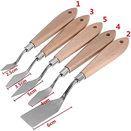 Bộ bay vẽ 5 cái cán trắng loại tốt