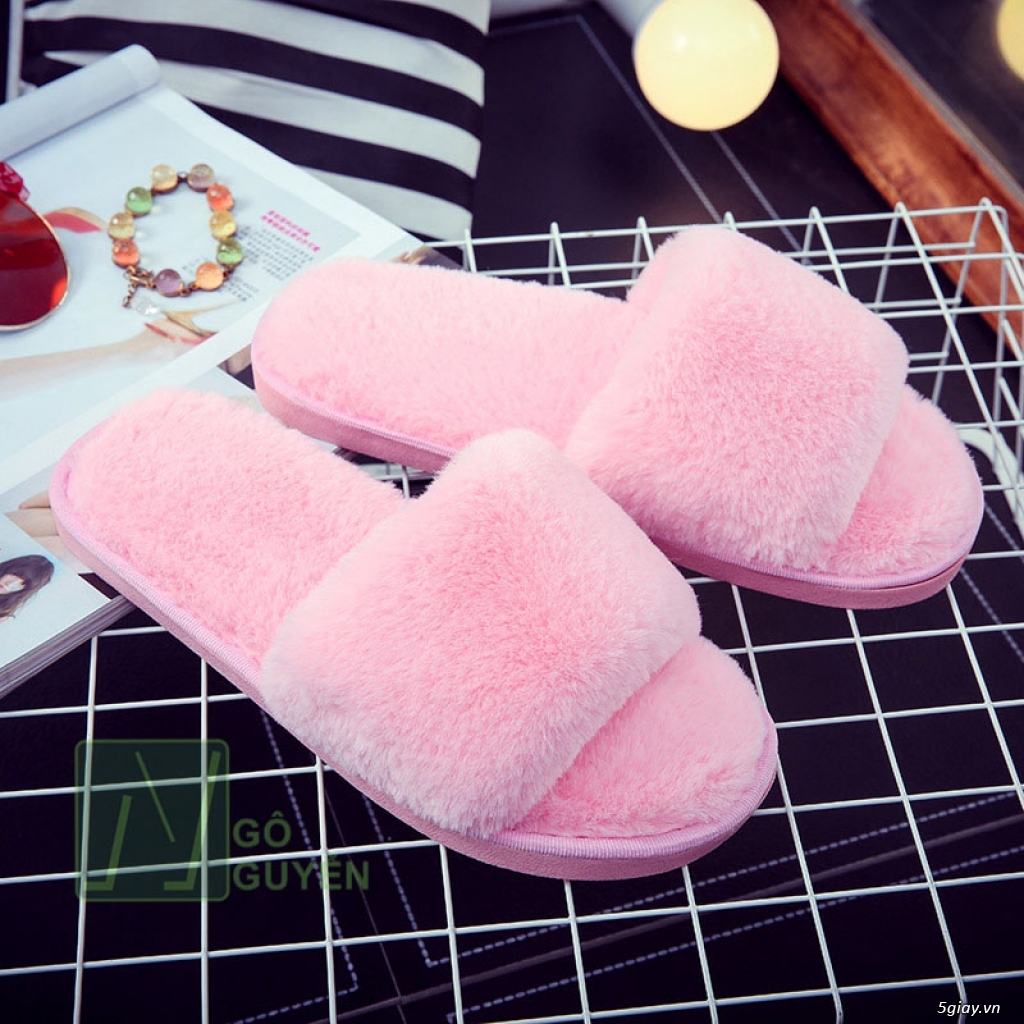 [HCM]DÉP ĐI TRONG NHÀ LÔNG MỀM MẠI CÓ ĐẾ CAO SU CHỐNG TRƠN TRƯỢT CỰC THỜI TRANG - DÉP LÔNG ĐI TRONG NHÀ BẰNG NHUNG SIÊU XINH