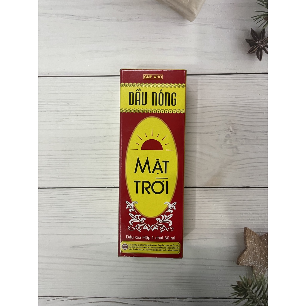 Dầu Nóng Mặt Trời - OPC - 60ml
