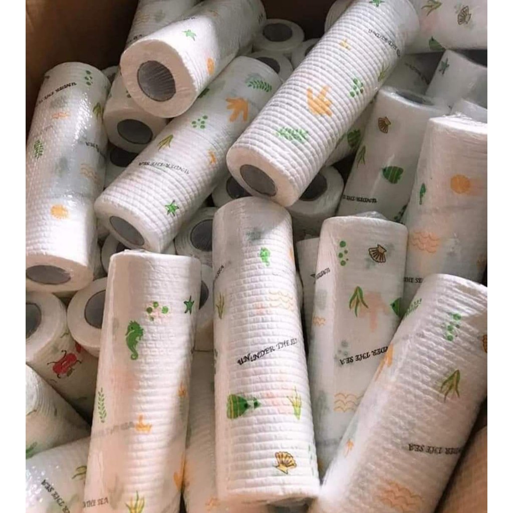 Cuộn Giấy Lau Bếp Đa Năng Siêu Thấm