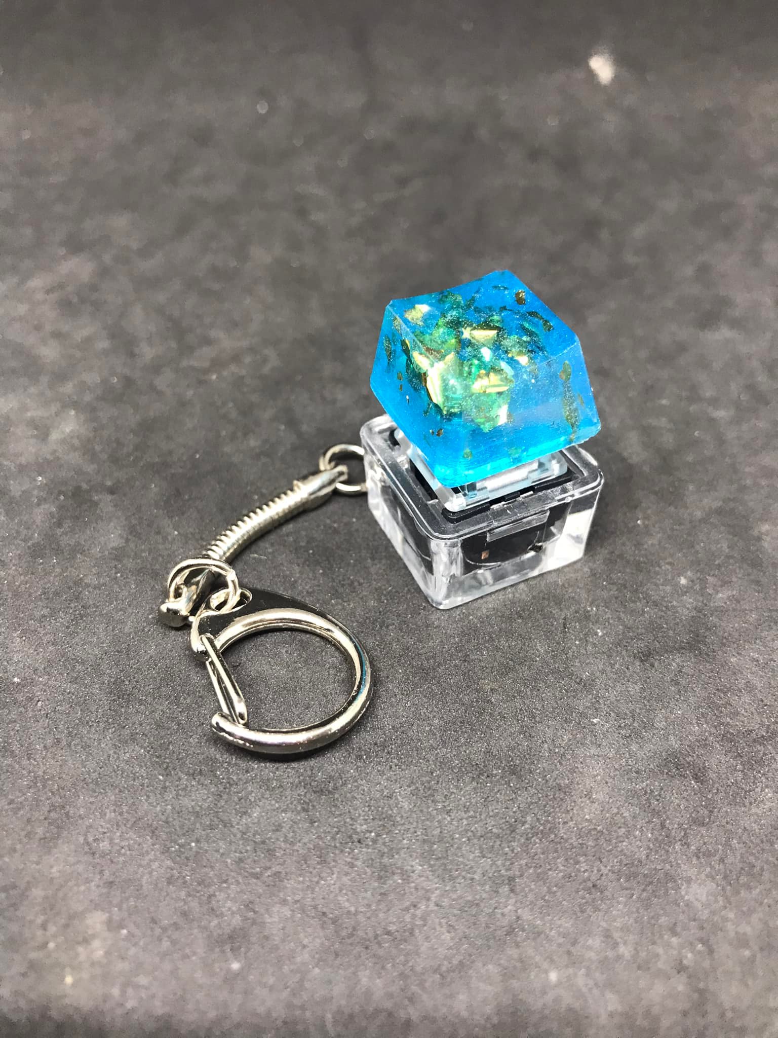 Móc khóa Switch nút bàn phím cơ Keycap handmade CMB