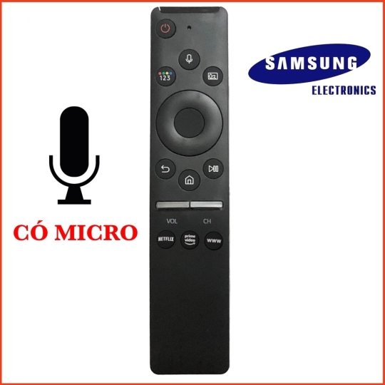 Remote samsung tv control with voice smart tv 4k - smart tv