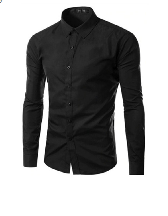 [HCM]Áo sơ mi nam dài tay màu xanh vỏ đậu