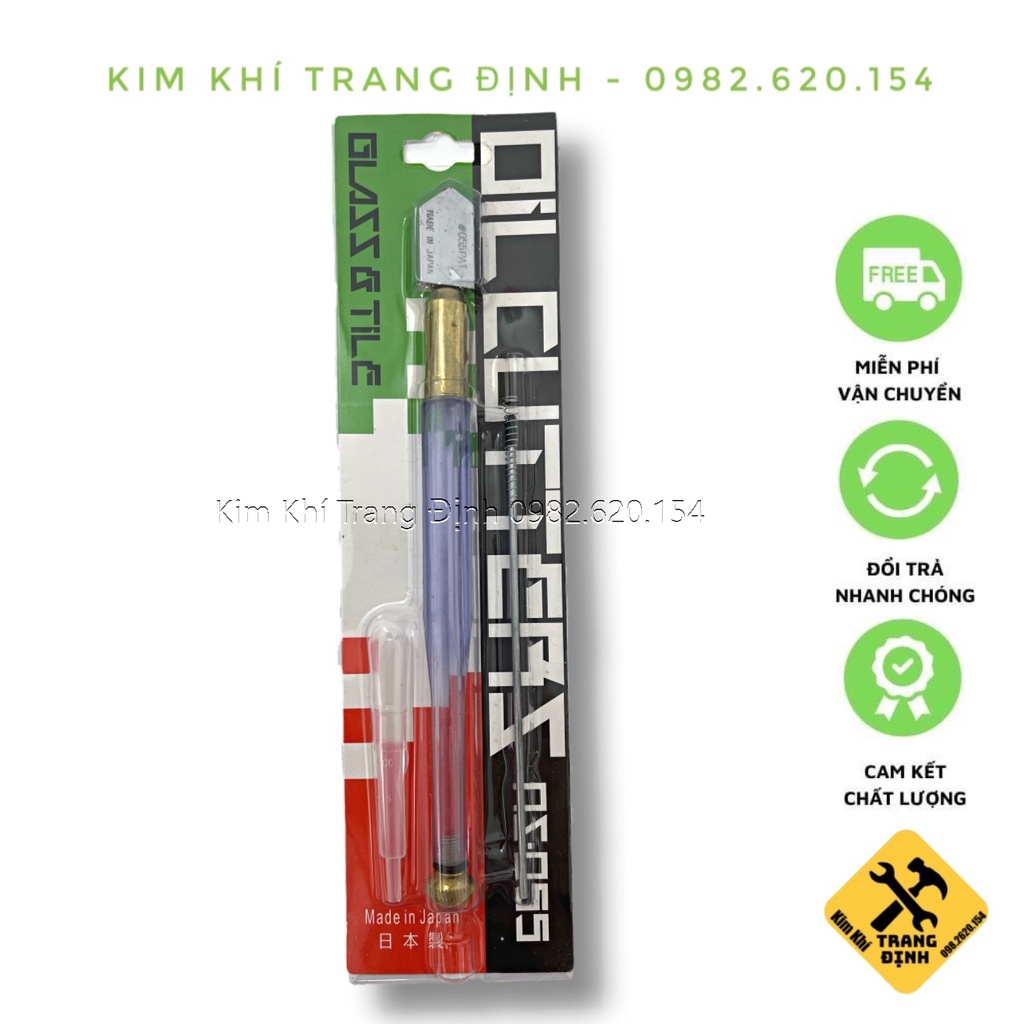 Dao Cắt Kính Cầm Tay Cán Nhựa