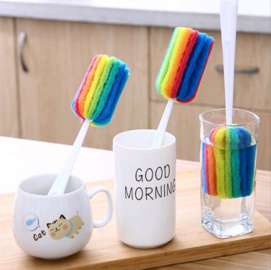 CỌ LY CỐC BÌNH SỮA BẢY MÀU