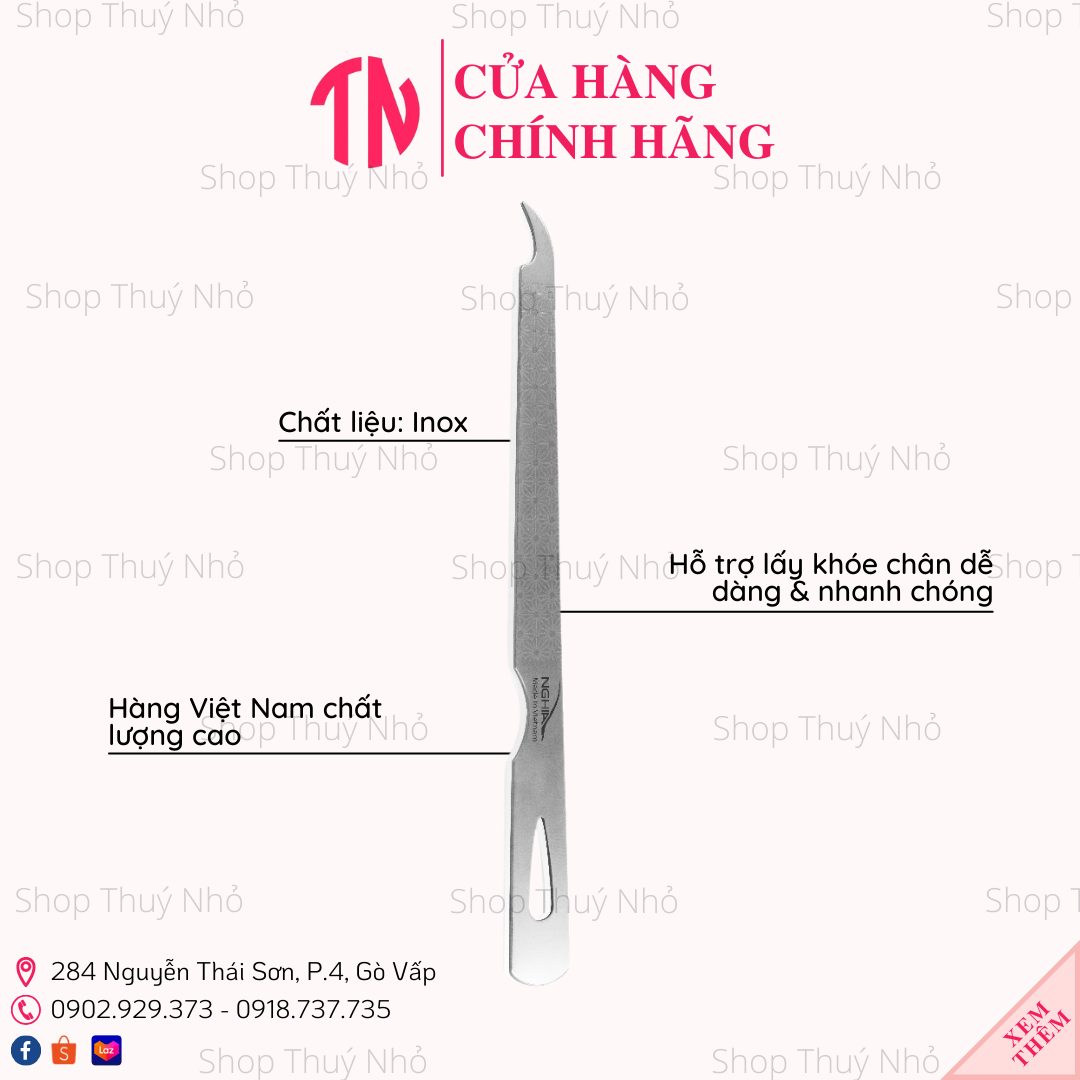 Cây móc khoé, cây lấy khoé dụng cụ hỗ trợ làm móng tay nghệ thuật nail