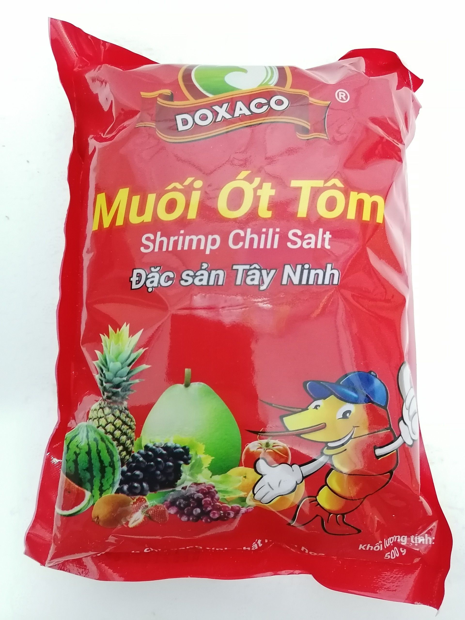 GÓI LỚN 500g Muối ớt tôm Tây Ninh VN DOXACO Shrimp Chili Salt bph-hk