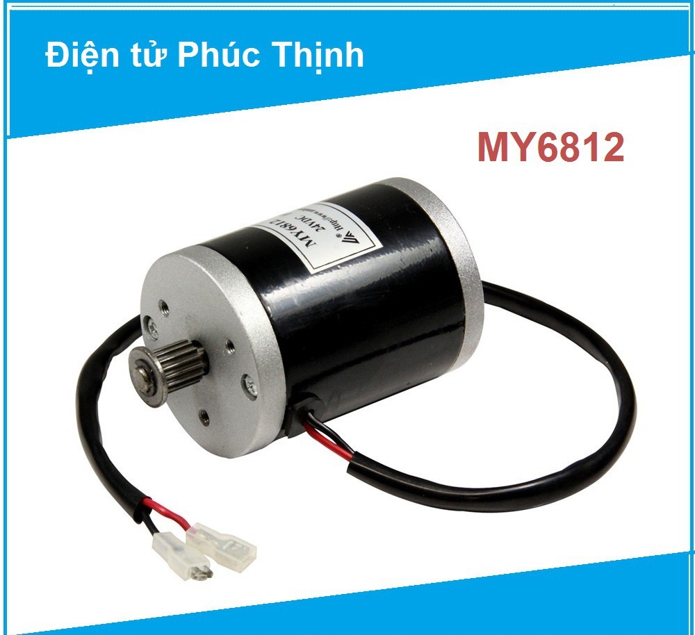 Động cơ chổi than 24V 120W MY6812