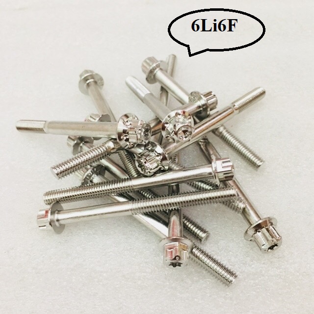 ỐC SALAZA 6LI ĐẦU TRỤ BÔNG ĐỦ SIZE( GIÁ 1 CON)