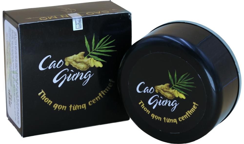 Cao gừng Massage Tan Mỡ