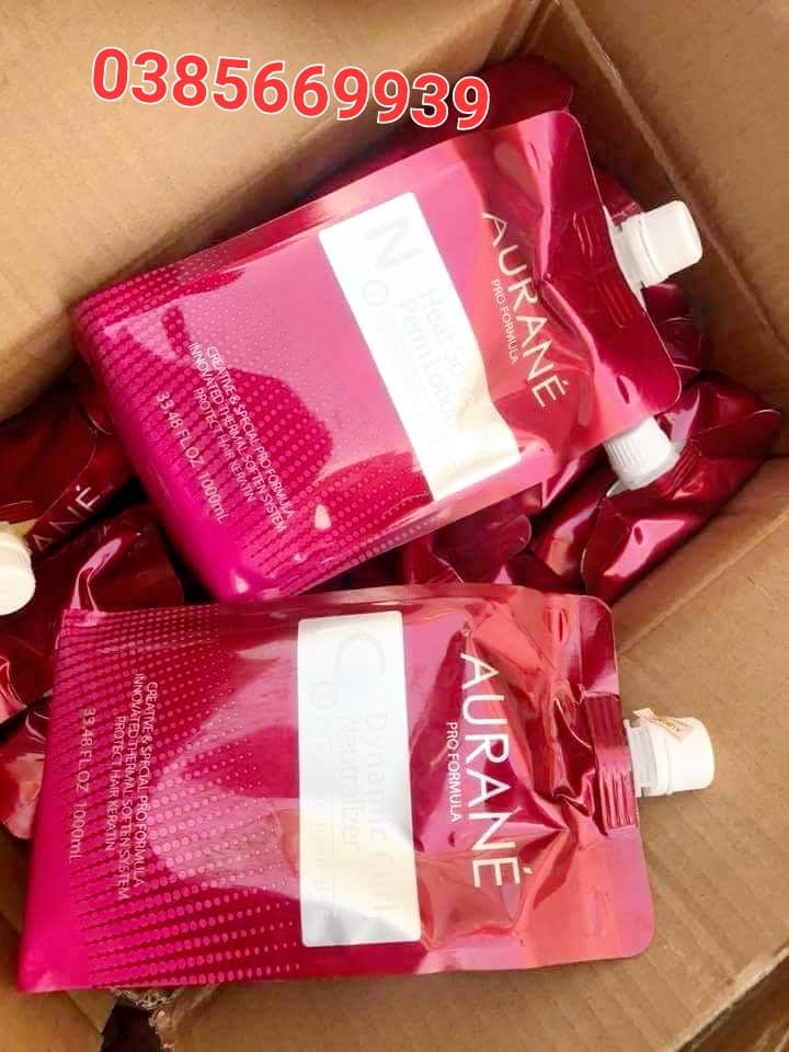 CẶP DUỖI TÓC AURANE PHỤC HỒI HƯƠNG CAFE 1000ML THẲNG BÓNG MỀM MƯỢT