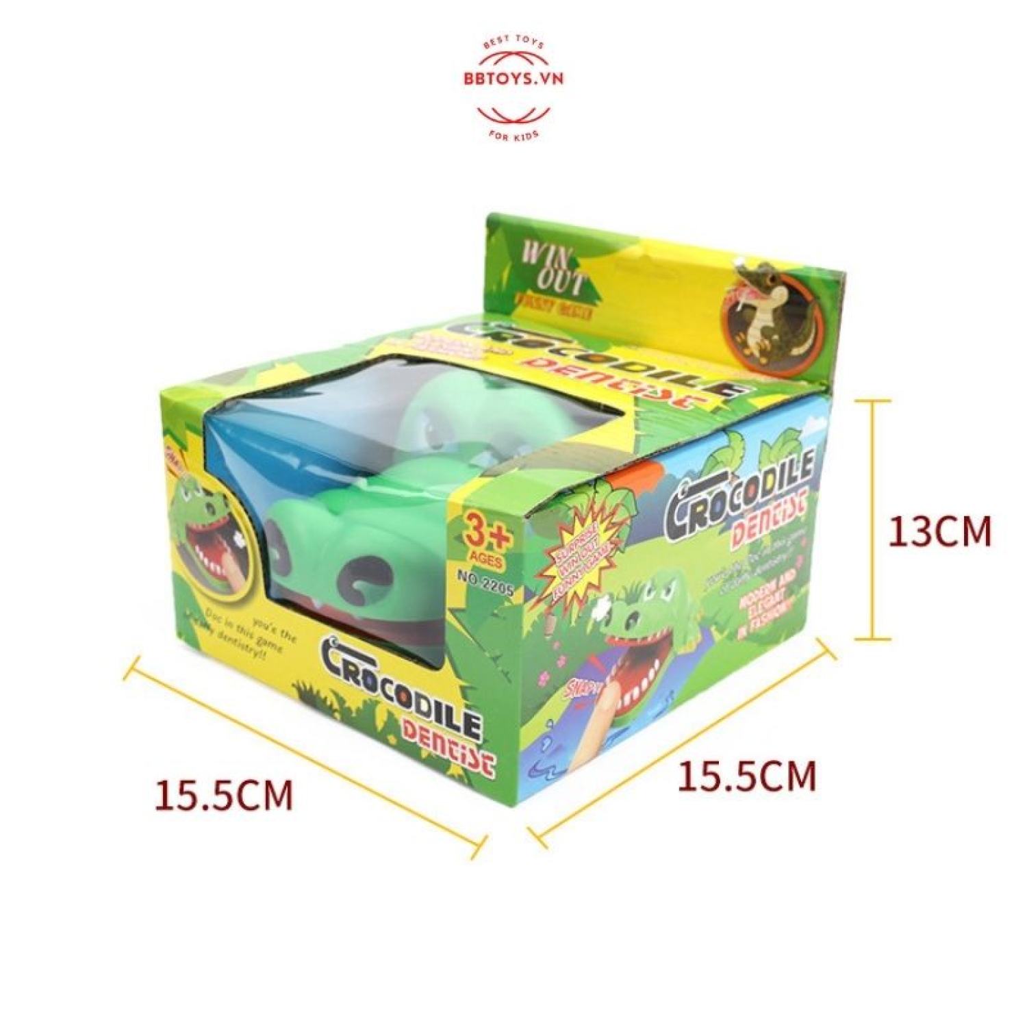 Đồ chơi khám răng cá sấu siêu vui nhộn (BBTOYS: 27)