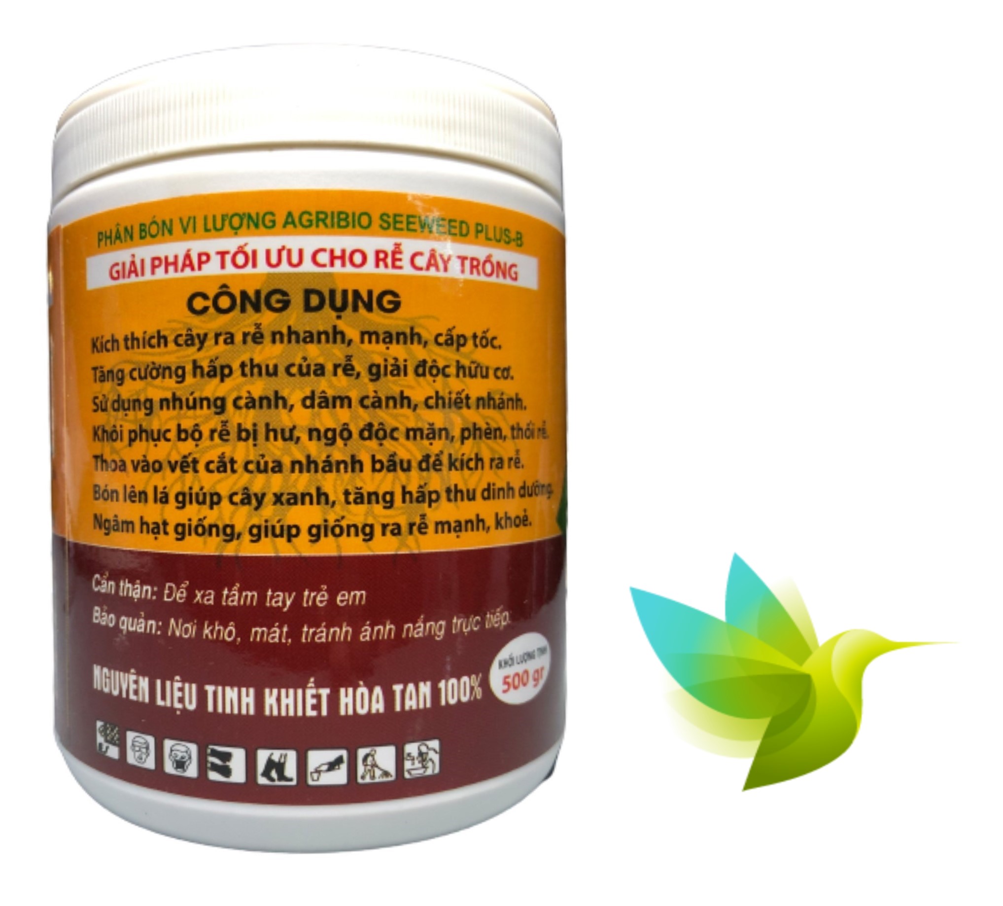 Phân bón Super Root 3MW siêu ra rễ - #009A# 500g