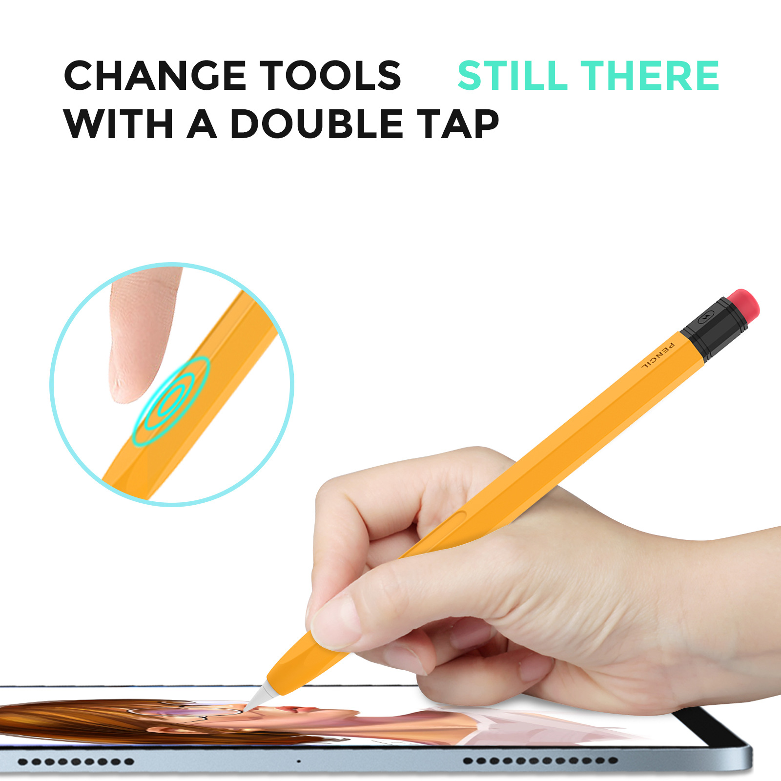 Vỏ Bút dành cho Pencil 2 Retro Hình Bút Chì 2B