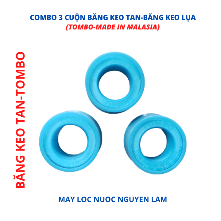 Băng Keo Tan - Băng Keo Lụa Tombo-Made in Malaysia