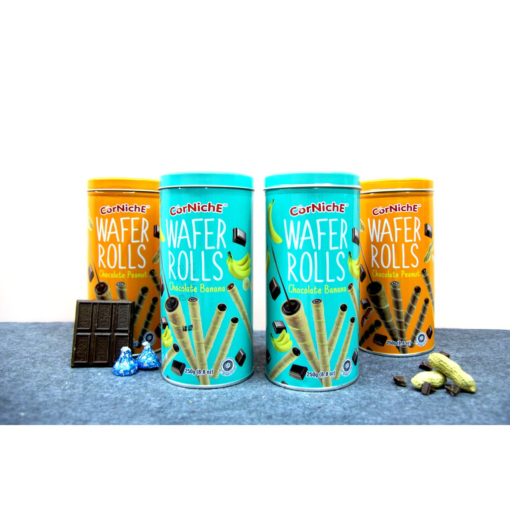 Bánh quế wafer rolls 250g