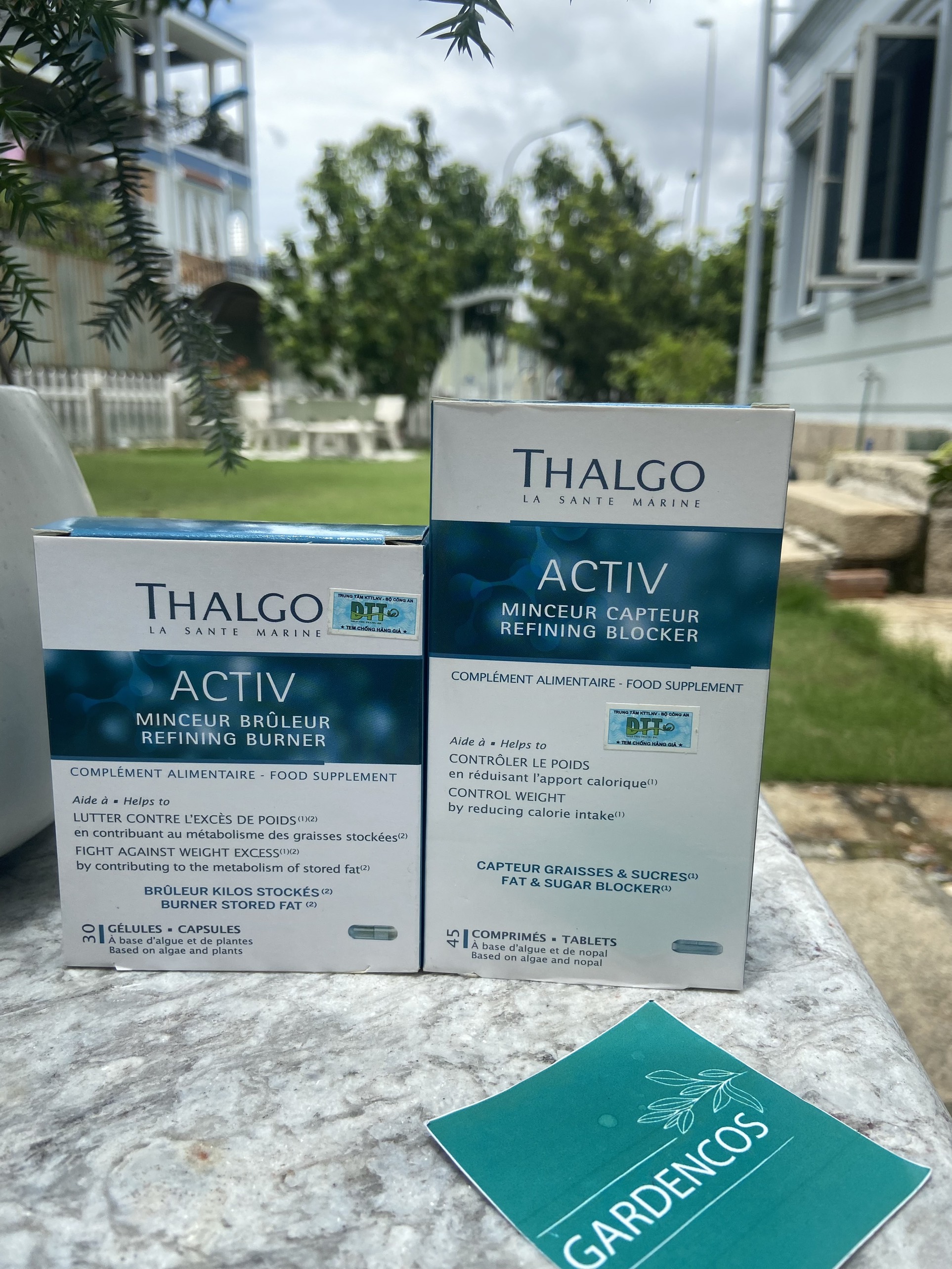 Combo Đốt Mỡ - Giảm Cân - Săn chắc và Kiểm soát cân nặng Thalgo - Pháp