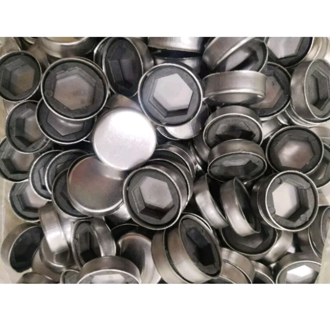 Nắp chụp inox 304 cho đầu vít trụ cầu thang kính, trụ lan can kính ...