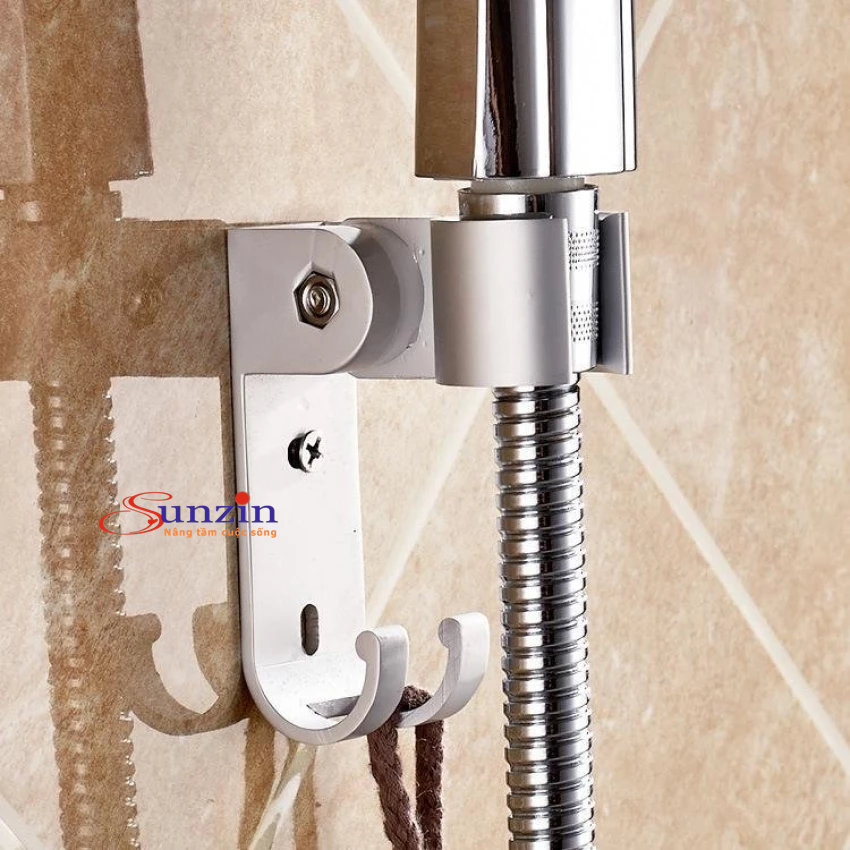 Cài sen tắm đa năng chất liệu nhôm
