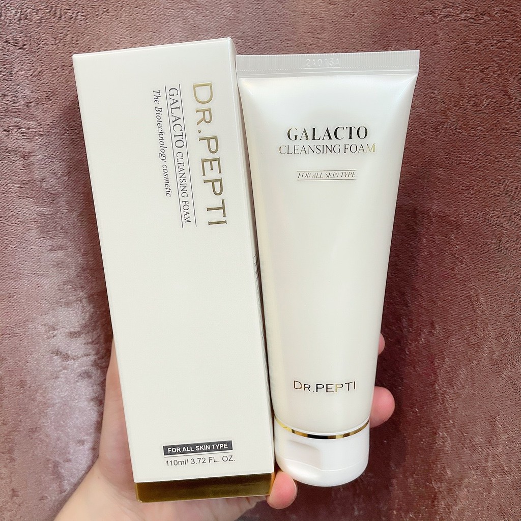 [Hoàn Tiền 8%]Sữa rữa mặt Dr.Pepti Galacto Cleansing Foam