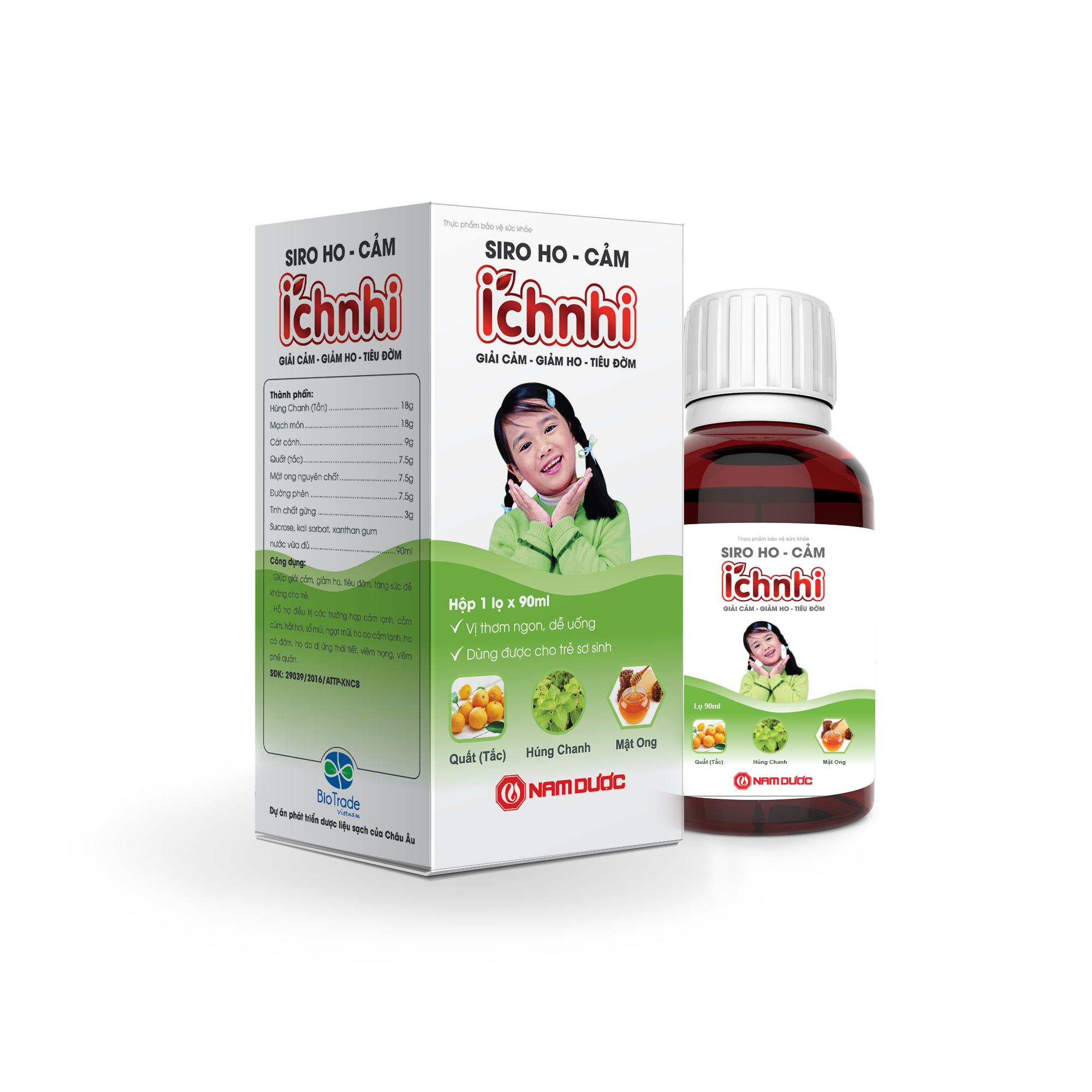 SIRO HO - CẢM ÍCH NHI CHAI 90ML
