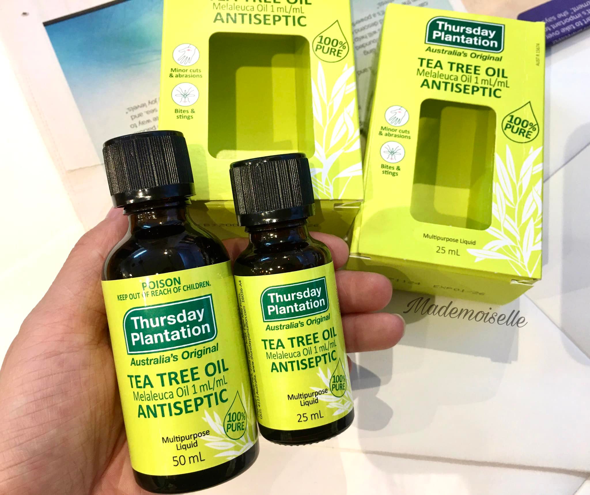 Tinh dầu tràm trà Thursday Plantation Tea tree oil hàng Úc