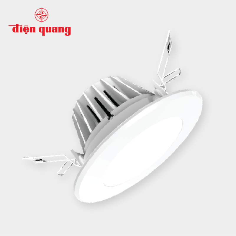 Bộ đèn LED Downlight Điện Quang ĐQ LEDLRD04 077CS 115 (7W, 4.5 inch, đổi màu bằng công tắc)