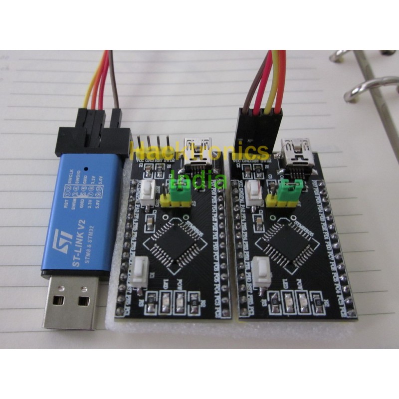 USB - Mạch Nạp ST-Link V2  STM8 STM32