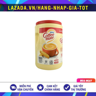 (Date 2022) Bột Kem Pha Cà Phê Nestle Coffee Mate 1.5kg Mỹ thumbnail