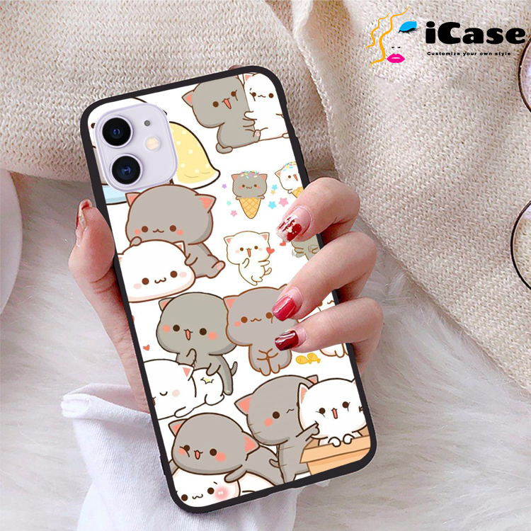 Ốp lưng iphone 11 viền dẻo tpu bst kawai
