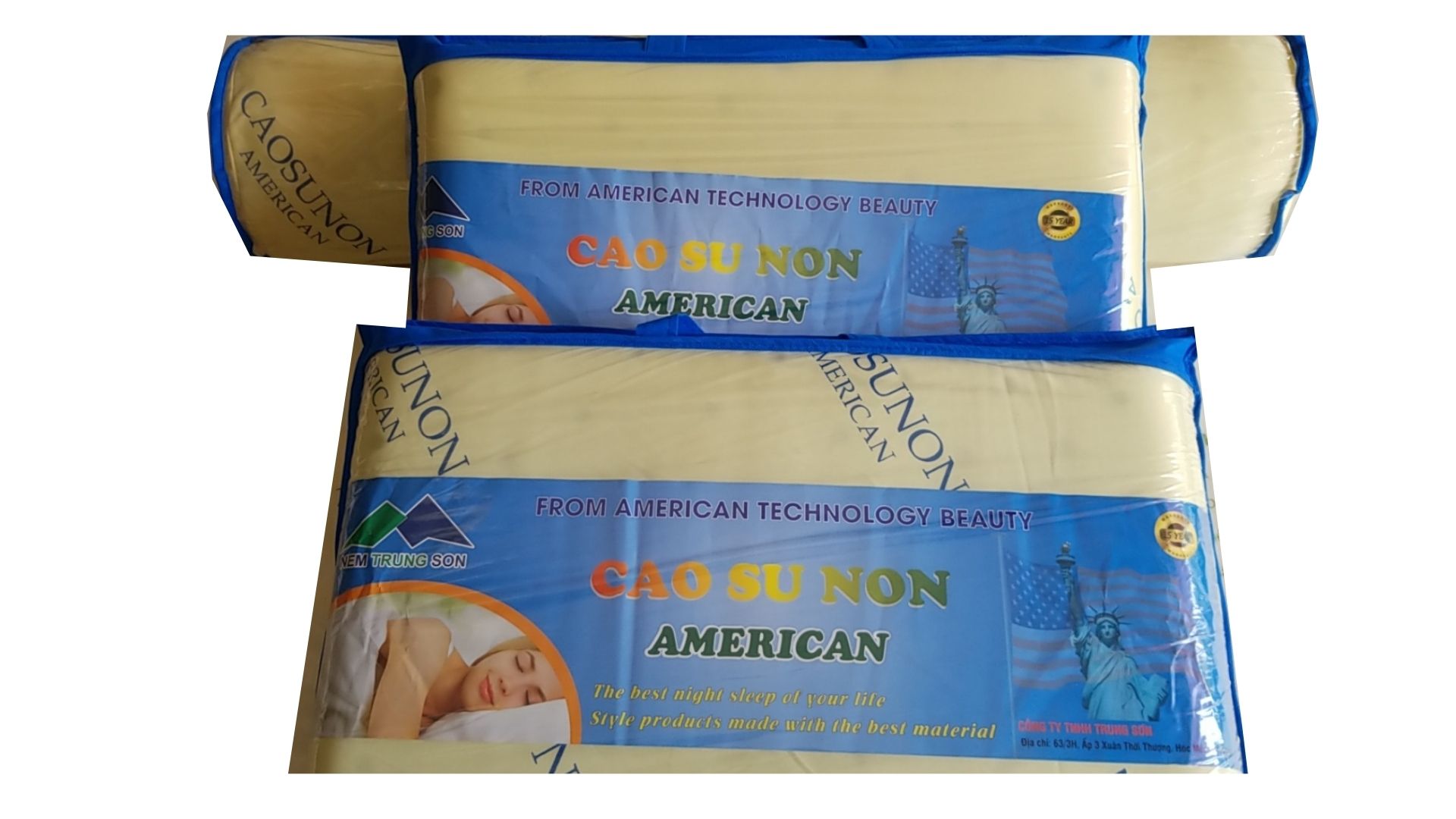 Gối Cao Su Non AMERICAN Cao Cấp