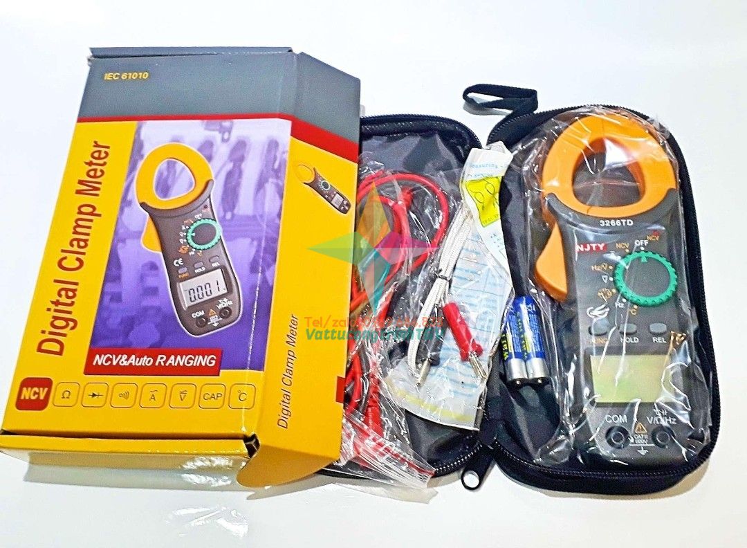 Ampe kìm kẹp NJTY 3266TD bỏ túi.