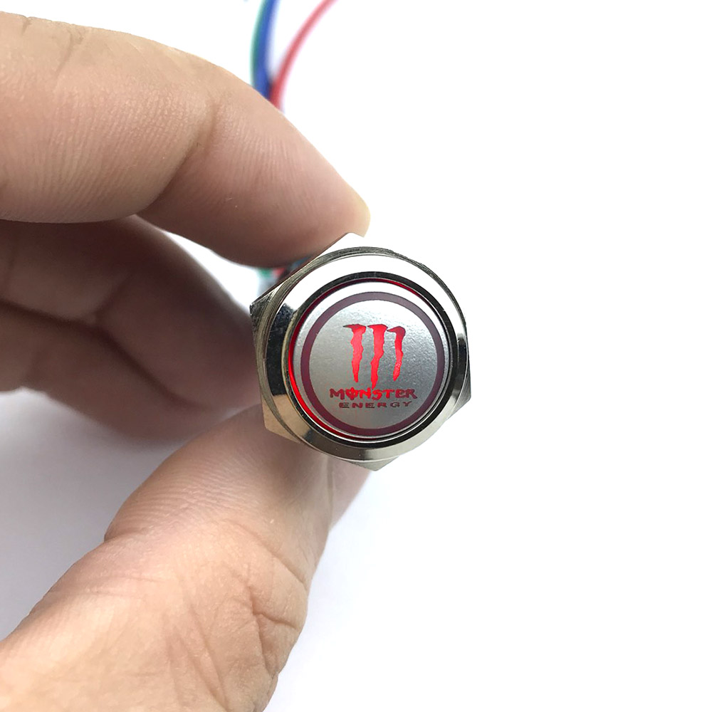 [HCM]Công Tắc Led Nhấn Giữ Kèm Giắc [ Monster ]