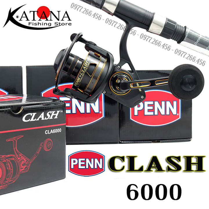[HCM]Máy Câu Bạo Lực PENN CLASH - 4000 5000 6000