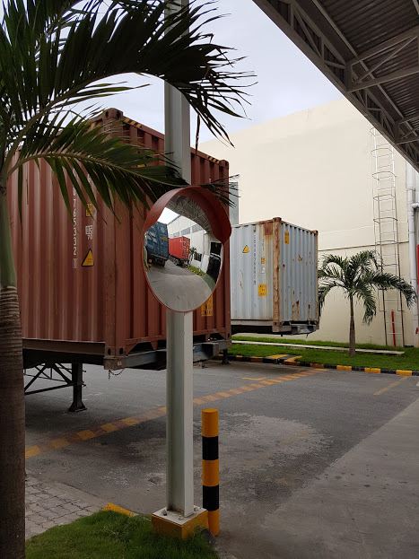 GƯƠNG CẦU LỒI POLY 1000MM