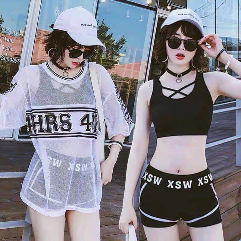 Bộ đồ bơi nữ, bộ bikini 3 món siêu sang chảnh