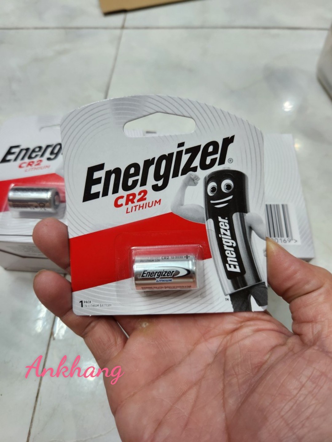 Combo 2 Vỉ Pin CR2 ENERGIZER Lithium 3V - Chính Hãng - (Pin Máy Ảnh, Máy Đo Khoảng Cách)