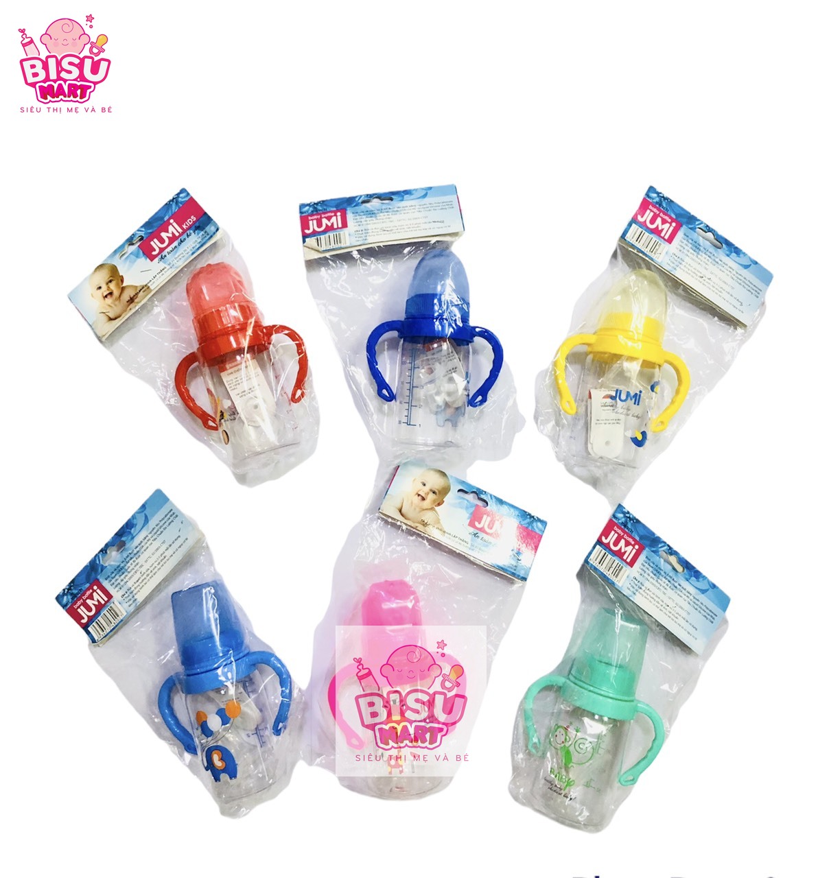 Bình sữa cổ hẹp yumi 120ml - 240ml