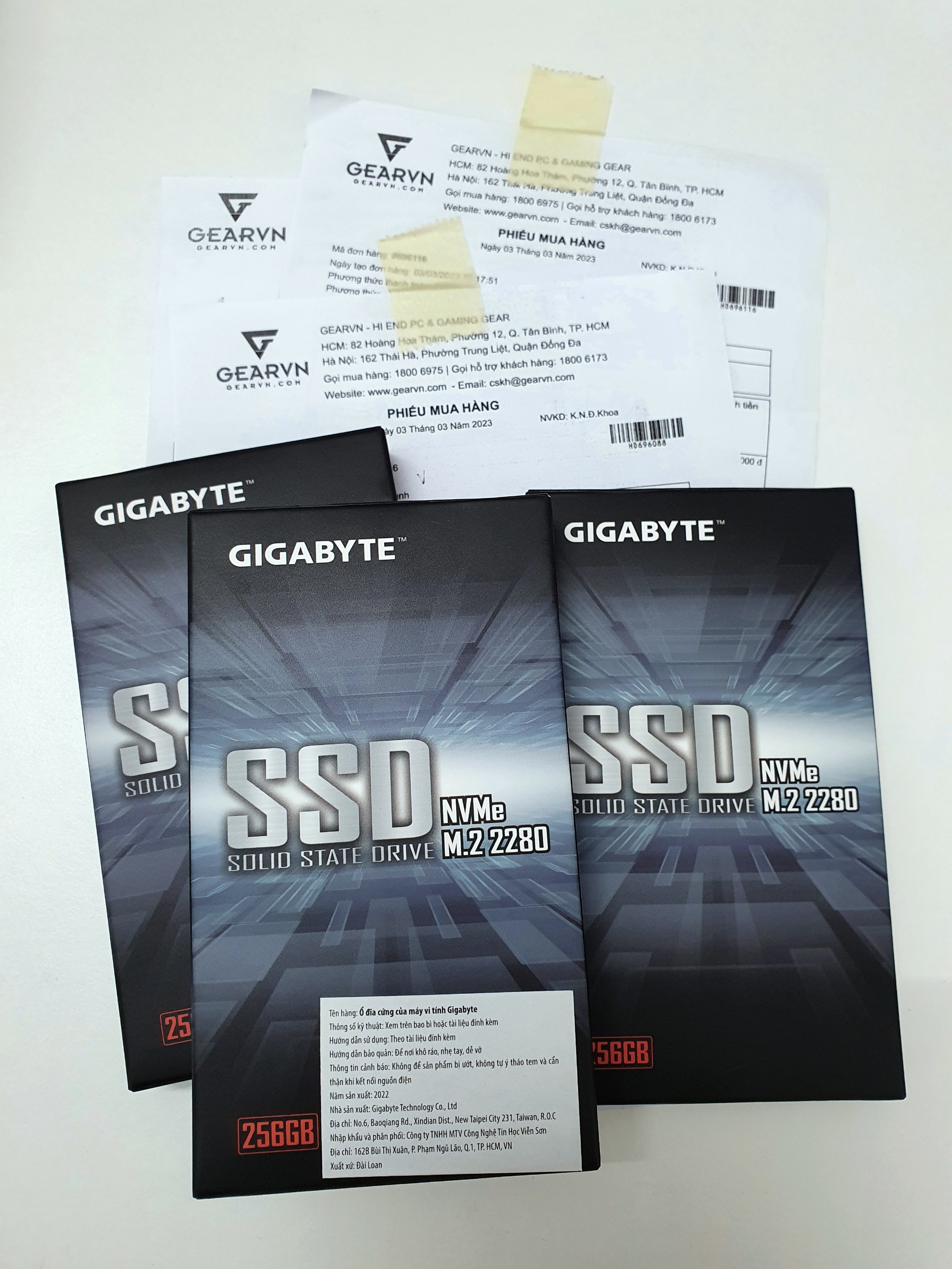 Ổ CỨNG SSD M2 NVMe PCIe Gen 3x4 256Gb