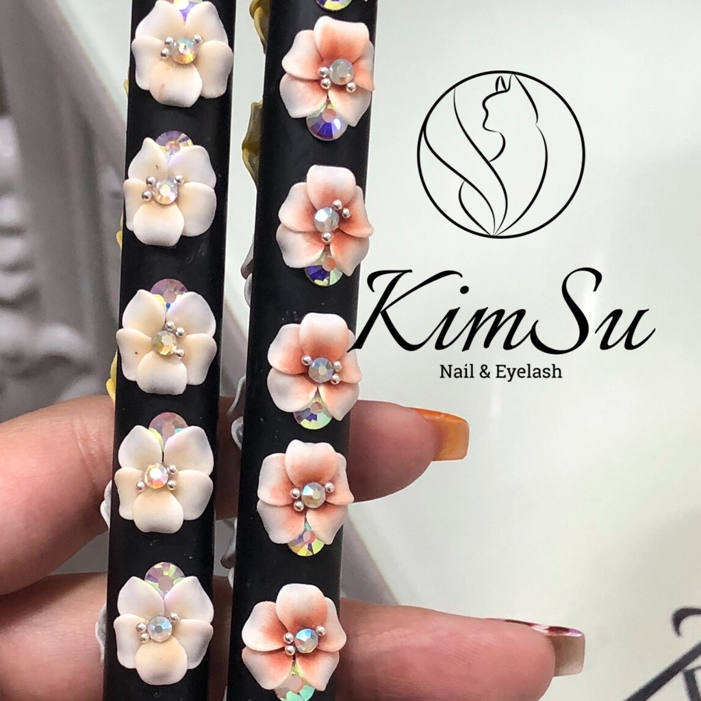 Phụ kiện nail- hoa bột- đậu ngậm đá