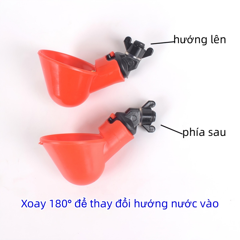Máng Uống Tự Động Cho Gà-Vịt-Ngan Dạng Cốc-HASUE