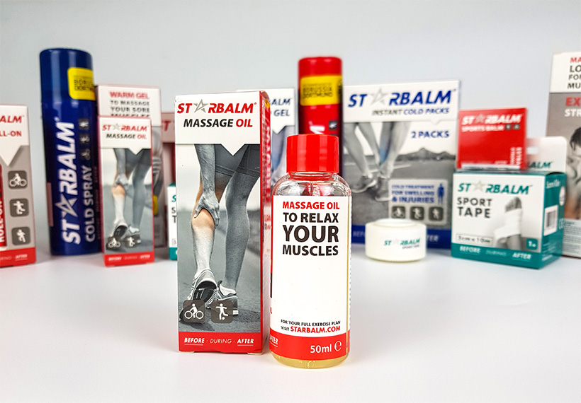 Dầu nóng xoa bóp, dầu massage STARBALM 50ml