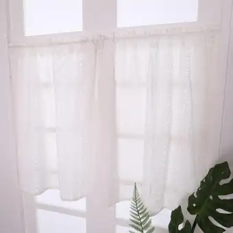 Finished Product Door Curtain Bay Window Short Curtain Special